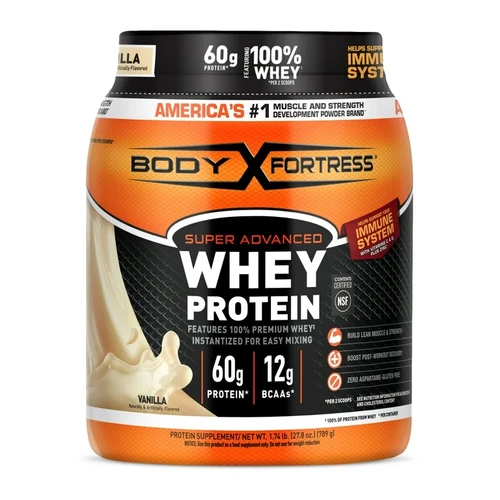 Body Fortress Super Advanced Whey Protein (1.74 LB), Vanilla