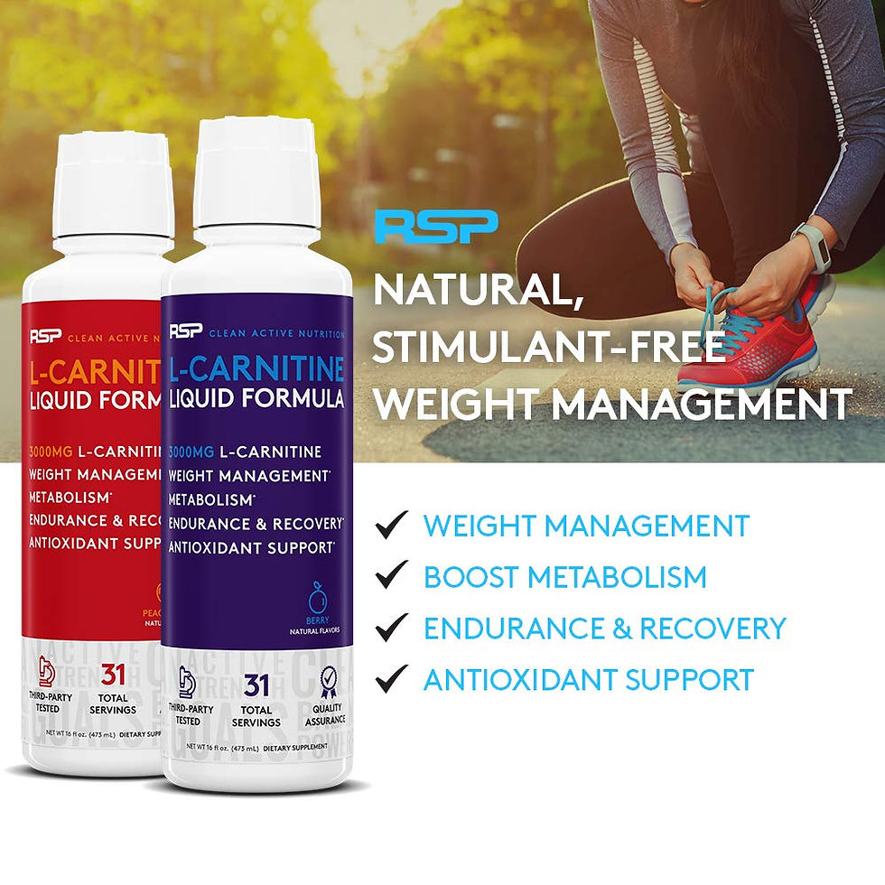 Thumbnail: RSP Nutrition Liquid L-Carnitine (31 Servings), Berry
