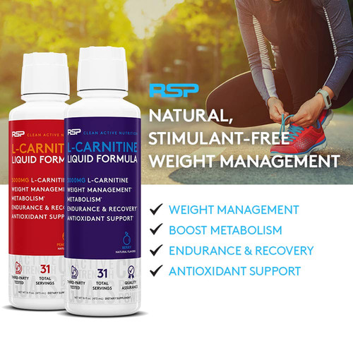 rsp nutrition l-carnitine Rsp Nutrition L Carnitine 500mg 100 Stimulant Free Metabolism Enhancement main image 0