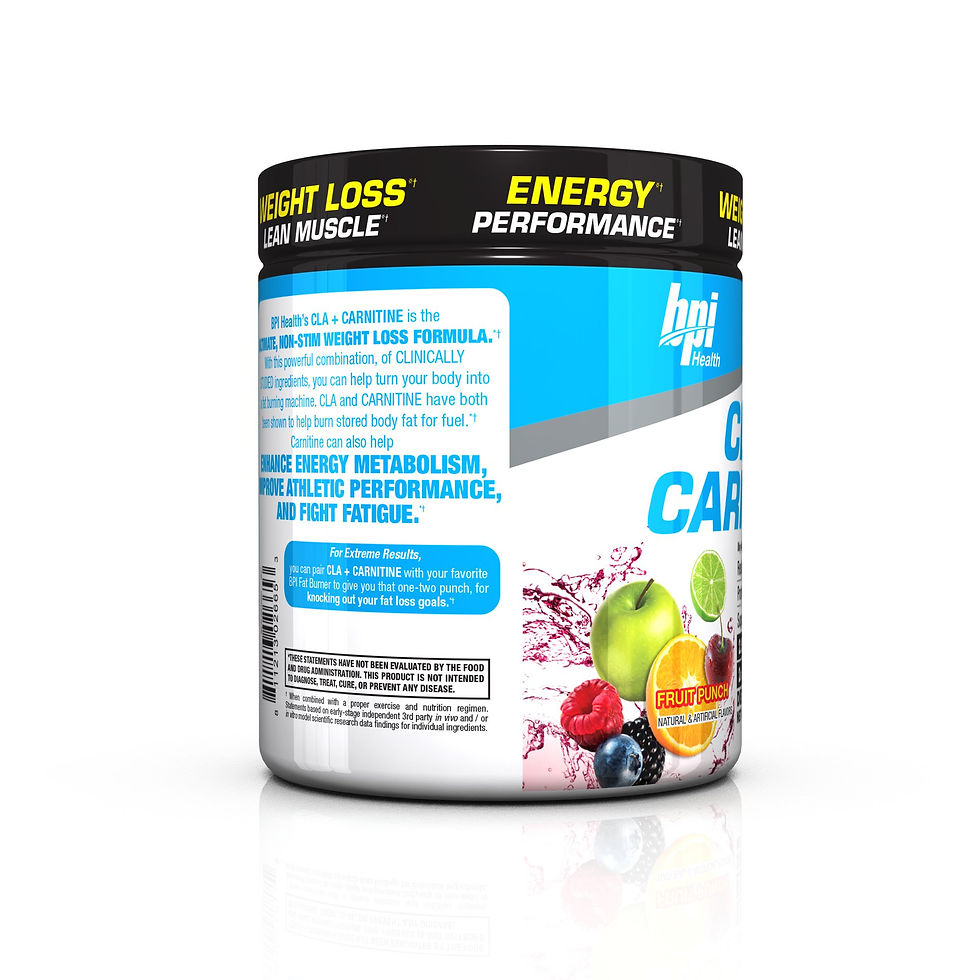 Thumbnail: BPI Sports CLA+Carnitine (50 Servings), Fruit Punch
