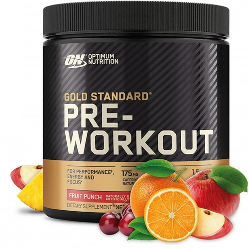 Optimum Nutrition Gold Standard Pre-Workout (30 Servings), Fruit Punch