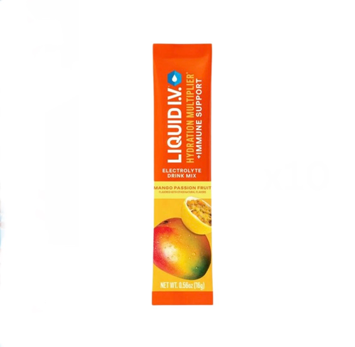 Liquid I.V. Hydration Multiplier + Immune Support (Mango Passion Fruit)