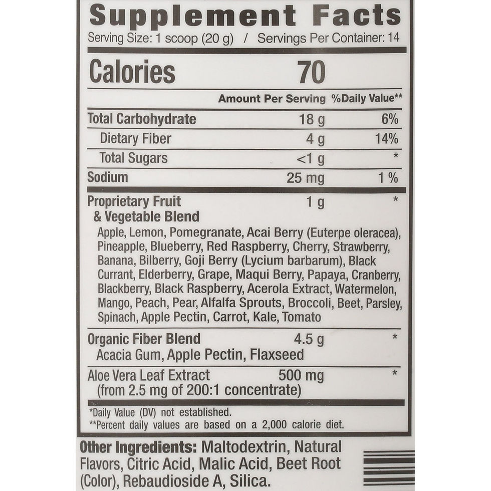 Thumbnail: Country Farms Super Cleanse (14 Servings), Berry