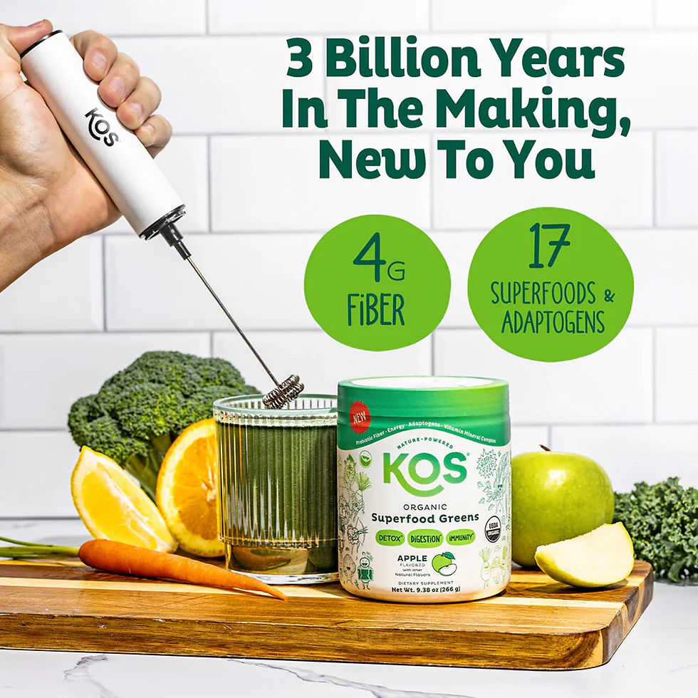 Thumbnail: KOS Organic Superfood Greens (28 Servings), Apple