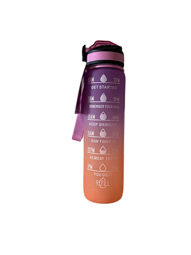 HiDR8 Motivational Sports Bottle (32 oz)