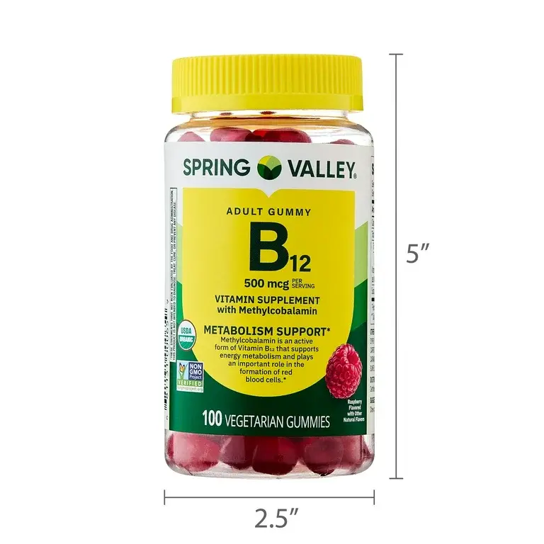 Thumbnail: Spring Valley Vitamin B12 (100 Gummies)