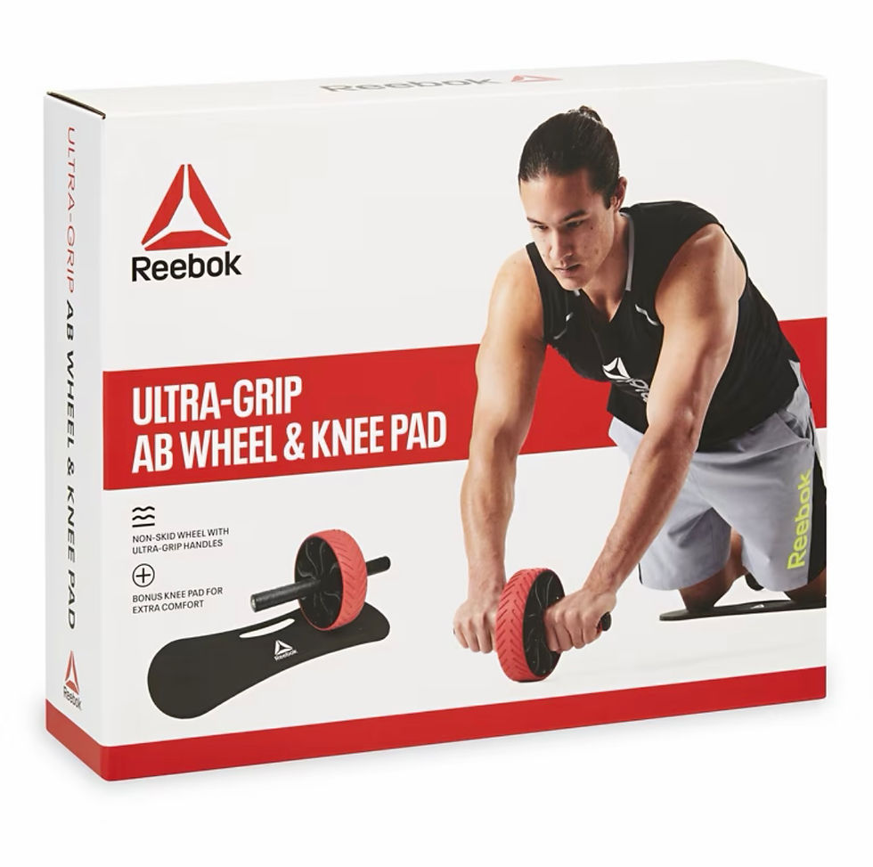 Thumbnail: Reebok Ultra-Grip Ab Wheel & Kneepad 