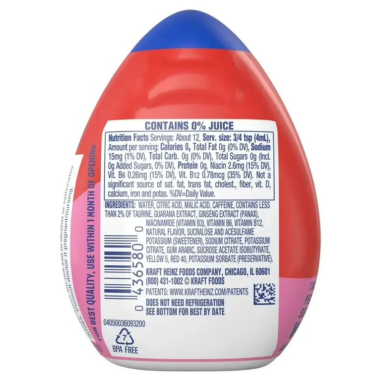 Thumbnail: MiO Energy Water Enhancer (12 Servings), Strawberry Pineapple Smash