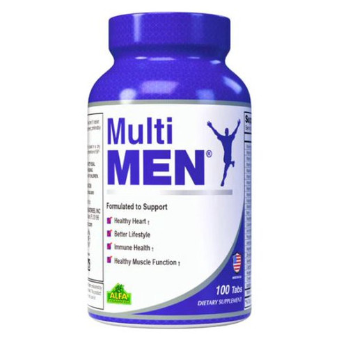 Alfa Vitamins Multi Men (100 Tablets)
