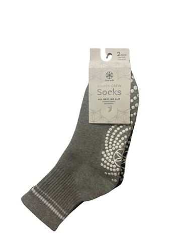 GAIAM Grippy Crew Socks