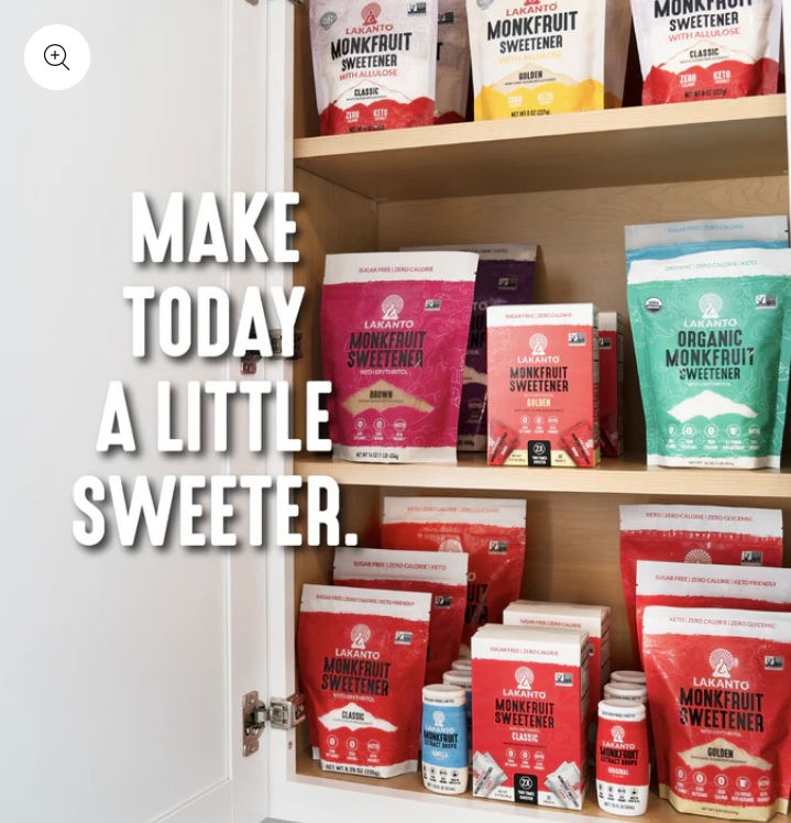 Thumbnail: Lakanto Monk Fruit Sweetener Classic (30 Packets)