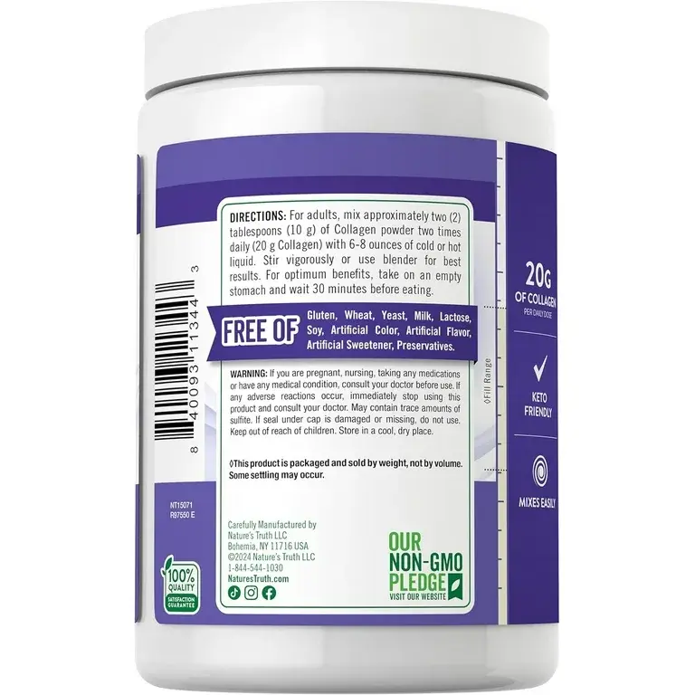 Thumbnail: Nature’s Truth Multi Collagen Peptides (9 oz), Unflavored 
