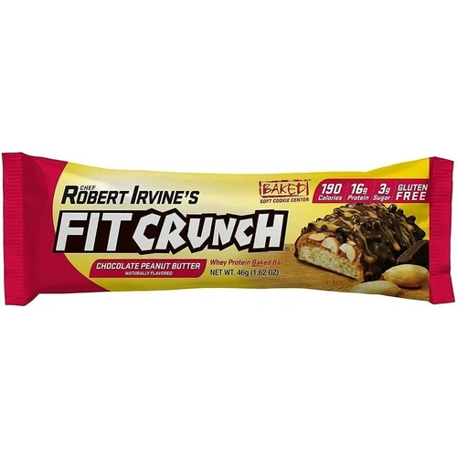 FITCRUNCH High Protein Baked Bar (Chocolate Peanut Butter)