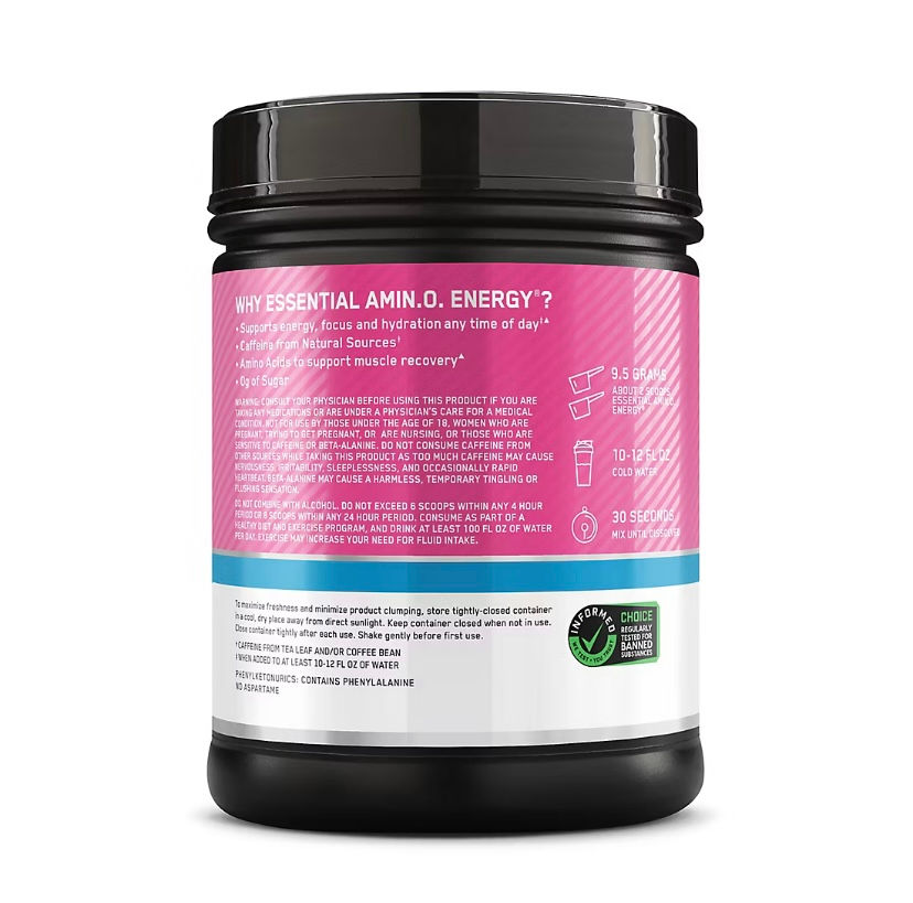 Thumbnail: Optimum Nutrition Amino Energy Hydration+Focus (72 Servings), Watermelon Splash
