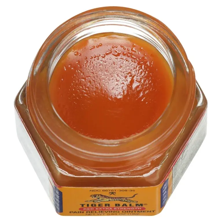 Thumbnail: Tiger Balm Extra Strength Pain Relieving Ointment, 0.63 oz 