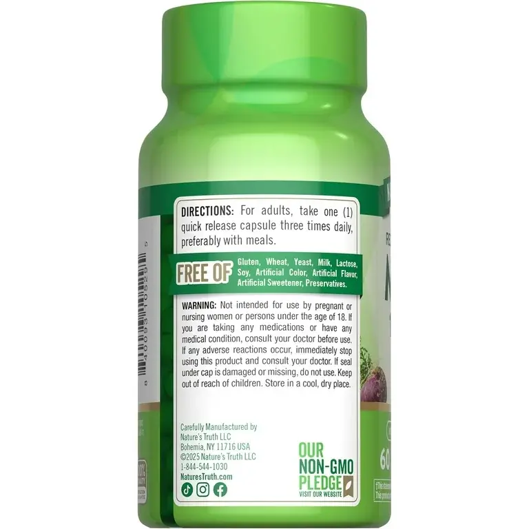 Thumbnail: Nature’s Truth Red, Yellow, Black Maca (60 Capsules)