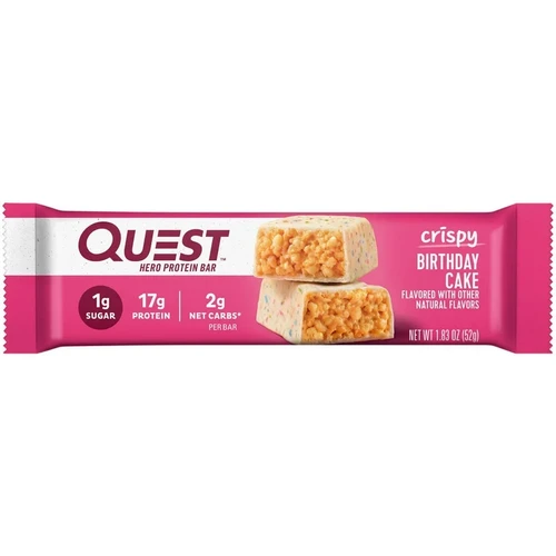 Quest Crispy Hero Protein Bar (Birthday Cake)