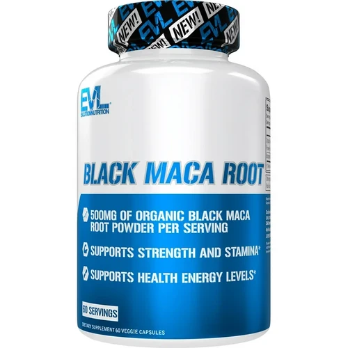 EVLution Nutrition Black Maca Root (60 Capsules)
