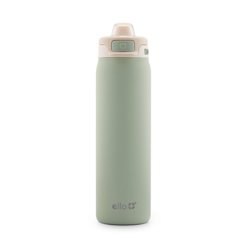 Ello Pop & Fill Stainless Steel Water Bottle (22 oz)
