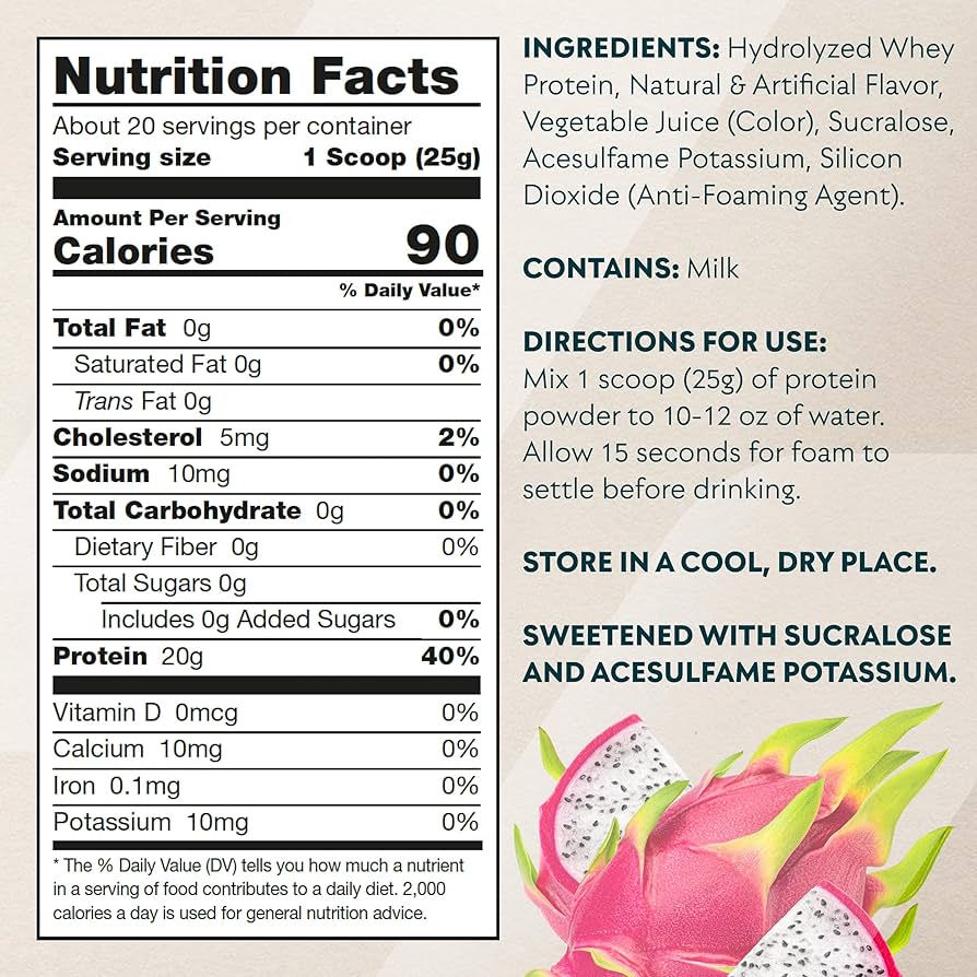 Thumbnail: Myprotein Clear Whey Isolate (1.1 LBS), Tropical Dragonfruit