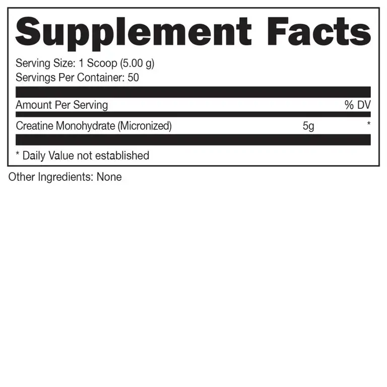 Thumbnail: Bucked Up Essentials Creatine Monohydrate (50 Servings)