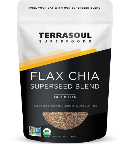 Terrasoul Superfoods Flax Chia Superseed Blend (16 oz)
