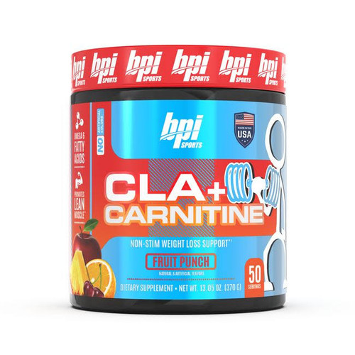 BPI Sports CLA+Carnitine (50 Servings), Fruit Punch