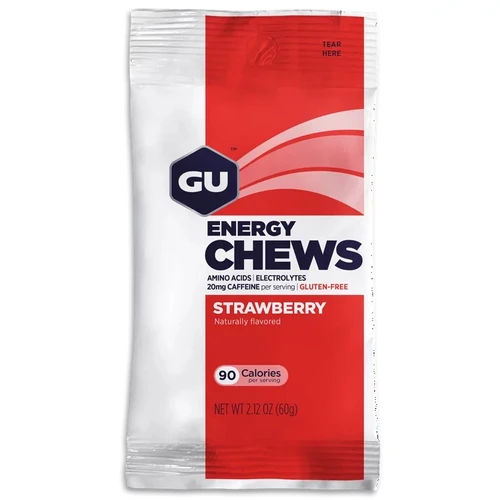 GU Energy Chews, Strawberry