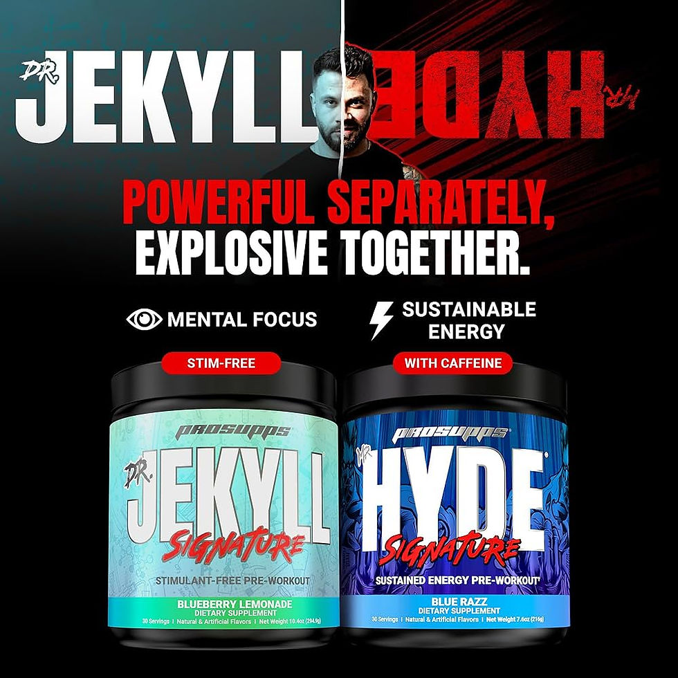 Thumbnail: ProSupps Dr. Jekyll Stim-Free Pre-Workout (30 Servings), Strawberry 