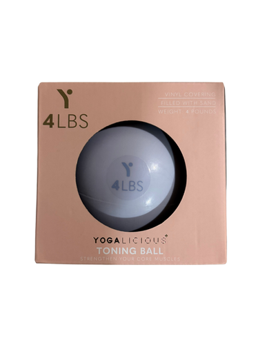 Yogalicious Toning Ball (4 LBS)