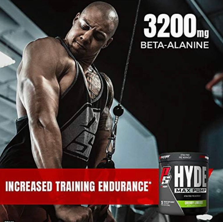 Thumbnail: ProSupps Hyde Max Pump Stim-Free Pre-Workout (25 Servings), Blue Razz