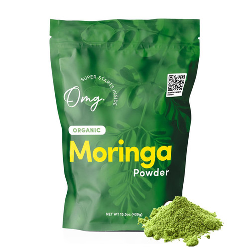 OMG! Superfoods Organic Moringa Powder oz) AA Lovell