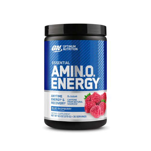 Optimum Nutrition Amino Energy (30 Servings), Blue Raspberry