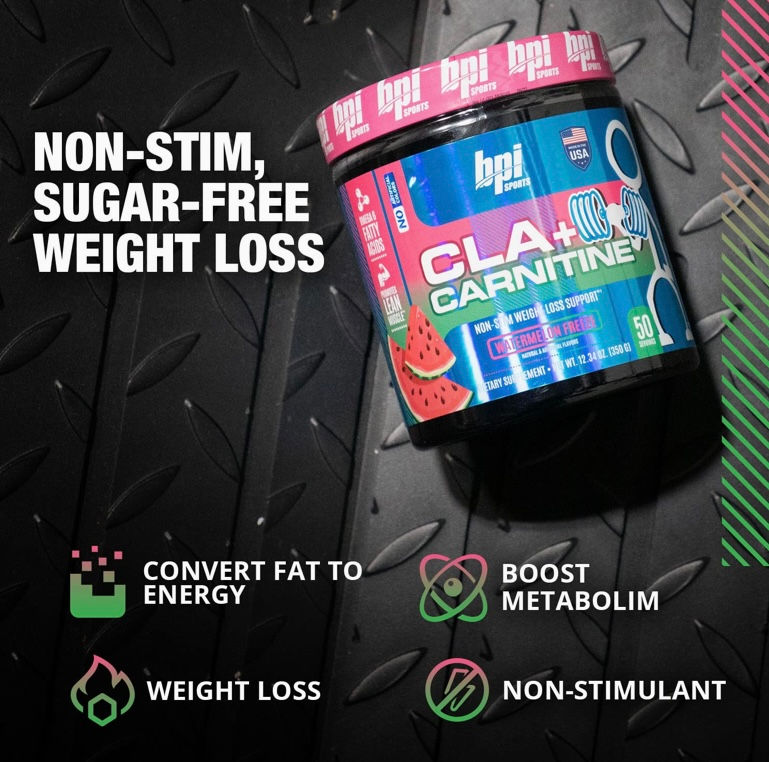 Thumbnail: BPI Sports CLA + Carnitine (50 Servings), Watermelon Freeze