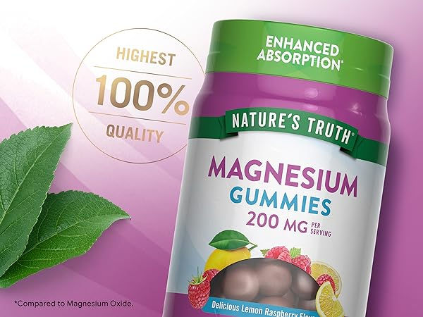 Thumbnail: Nature’s Truth Magnesium Gummies (60 Gummies)
