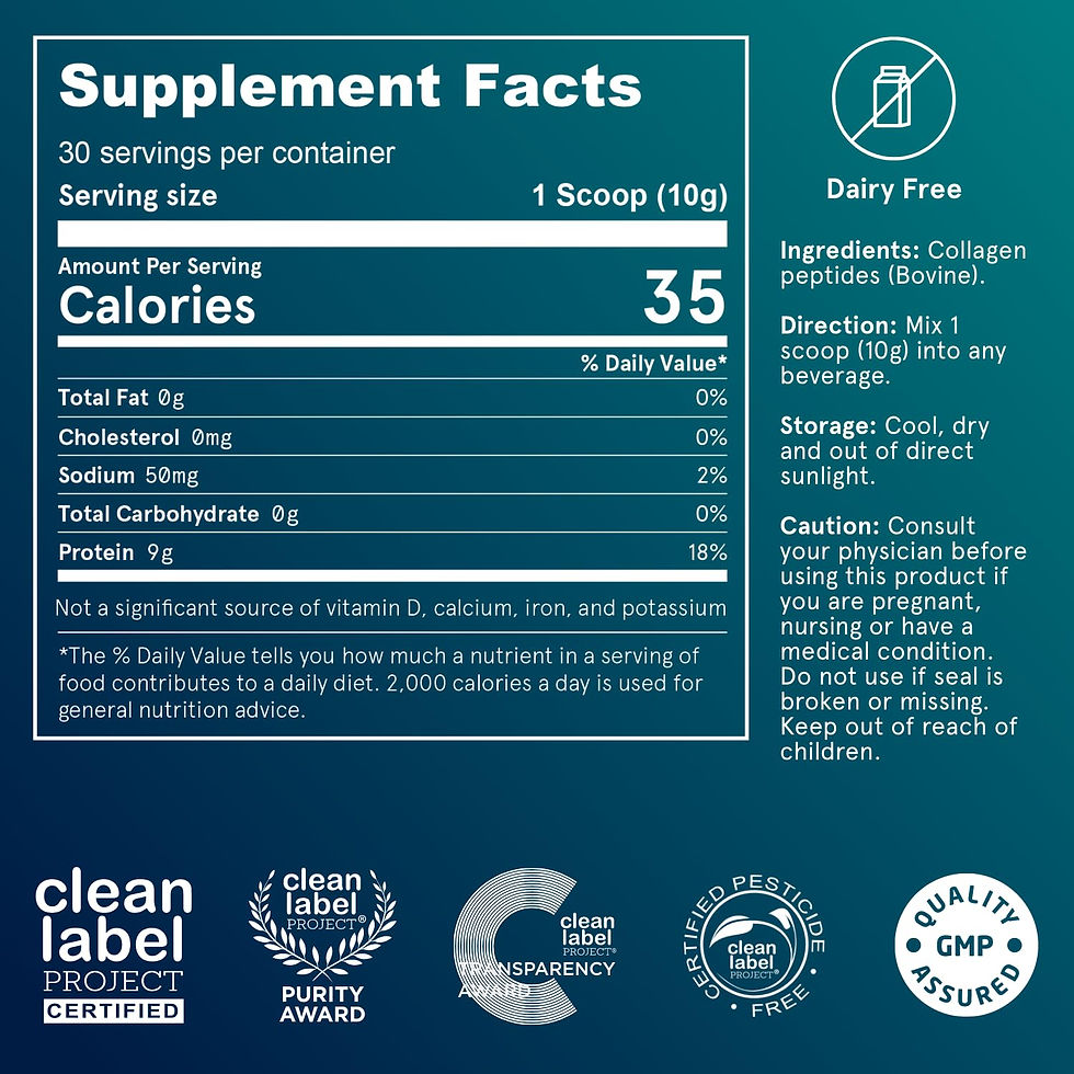 Thumbnail: Puori - CP1 Pure Collagen Peptides (30 Servings)