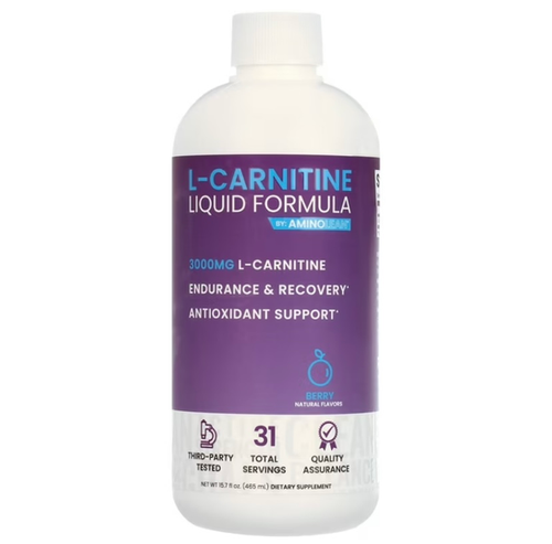 RSP Nutrition Liquid L-Carnitine (31 Servings), Berry