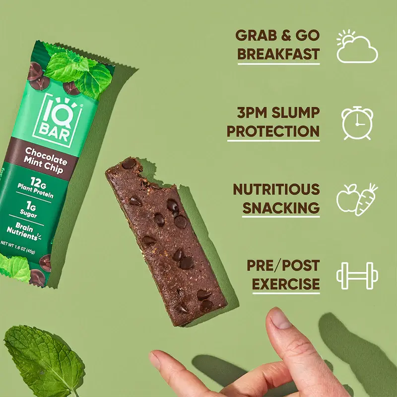 Thumbnail: IQ Protein Bar (Chocolate Mint Chip)