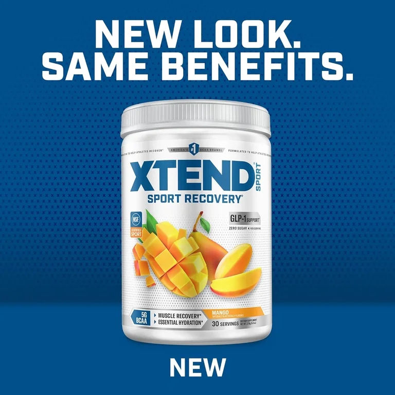 Thumbnail: XTEND Sport BCAA Powder (30 Servings), Mango 