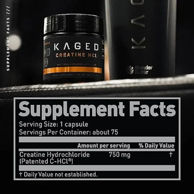 Thumbnail: Kaged Muscle Creatine HCL (75 Capsules)