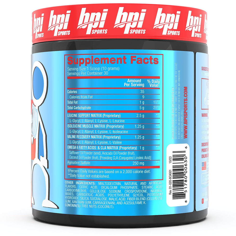 Thumbnail: BPI Best BCAA (30 Servings), Fruit Punch