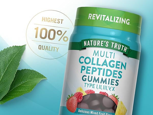 Thumbnail: Nature’s Truth Multi Collagen Peptides Gummies (60 Gummies)