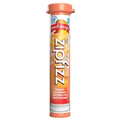 Zipfizz Healthy Energy with B12 Drink Mix (Peach Mango)