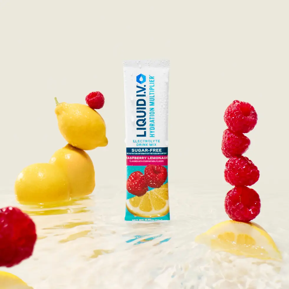 Thumbnail: Liquid I.V. Hydration Multiplier Sugar-Free (Raspberry Lemonade)