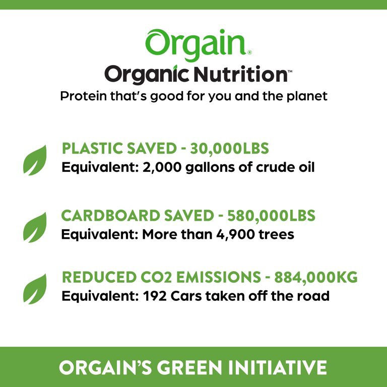 Thumbnail: Orgain Organic Protein + Superfoods Protein Powder (2.7 LB), Vanilla Bean