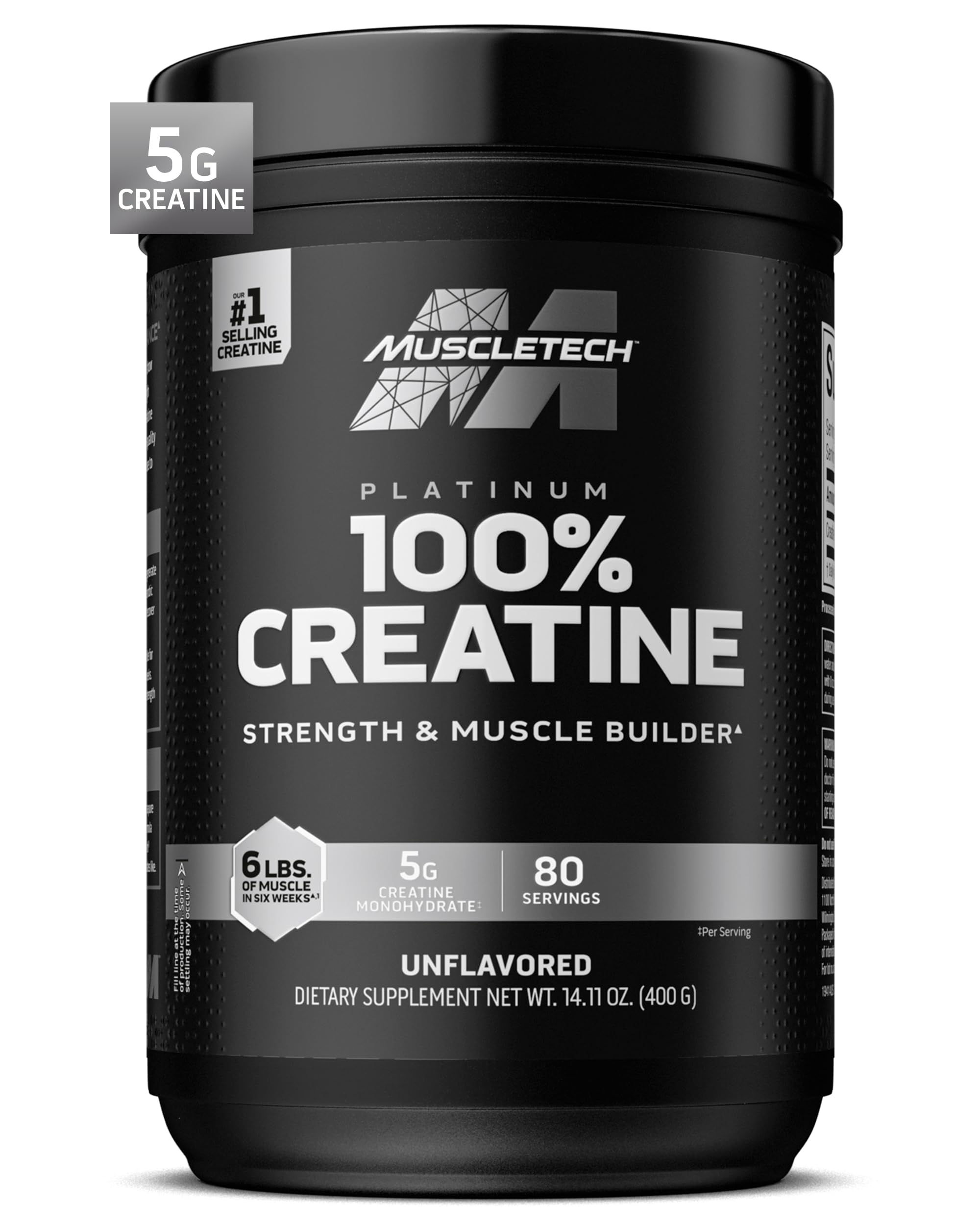 MuscleTech Platinum 100% Creatine (80 Servings)