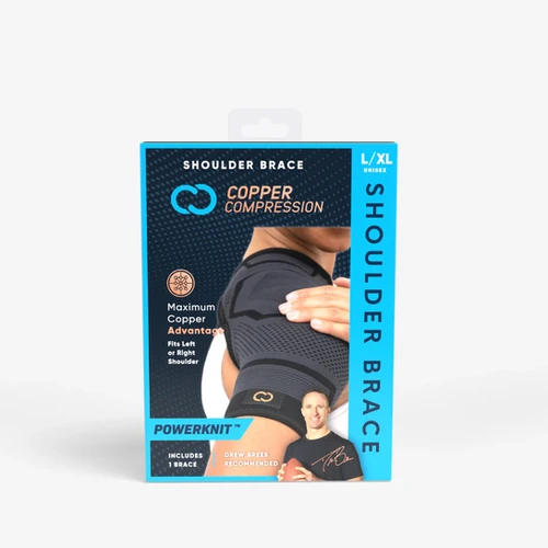 Copper Compression Shoulder Sleeve
