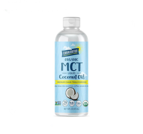 Carrington Farms Organic MCT Liquid Coconut Oil (31 Servings)