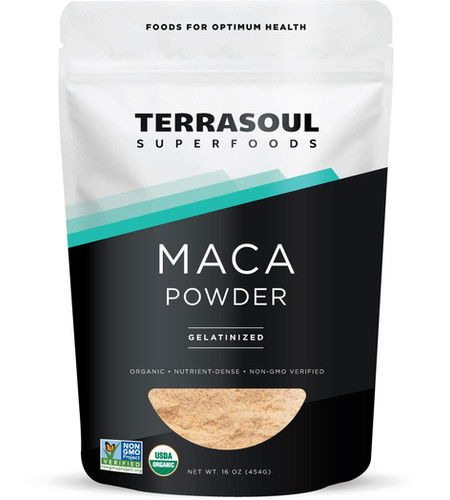 Terrasoul Superfoods Maca Powder Gelatinized (227 Servings)