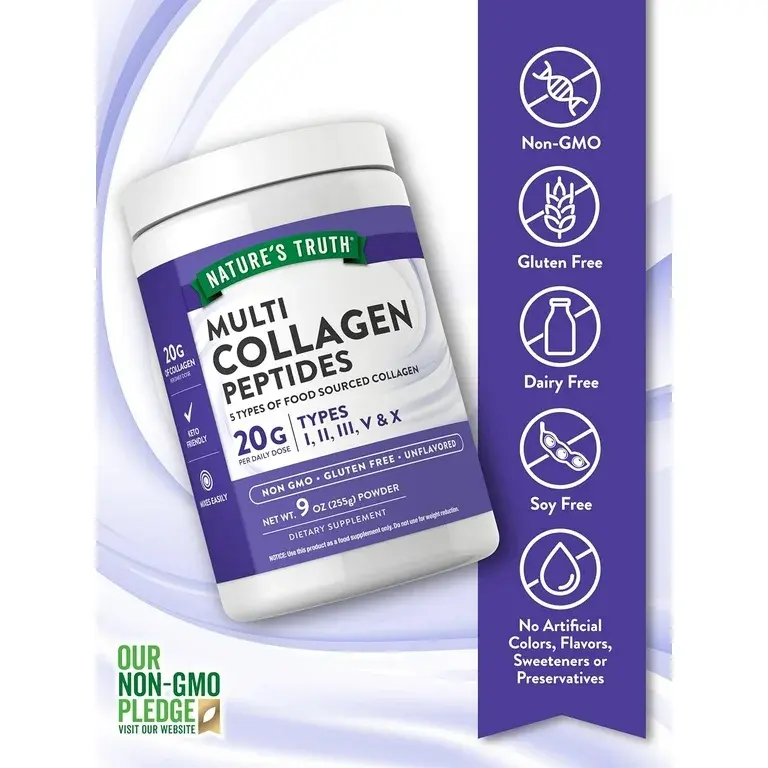 Thumbnail: Nature’s Truth Multi Collagen Peptides (9 oz), Unflavored 